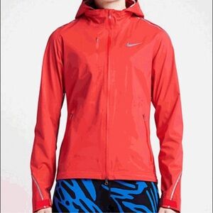 Nike Hyper Shield Light Crimson Running Jacket Size Large